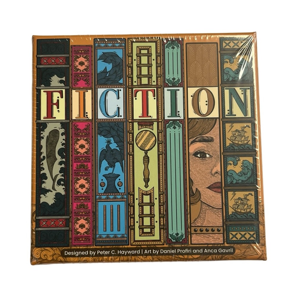 Fiction Board Game Wordle Inspired Game of Deception BoardGameTables NEW SEALED